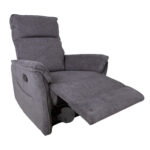 Tugitool GERRY manuaalne recliner 76x92xH101cm, hall Elutoamööbel H01-500 Tugitoolid ja kiiktoolid