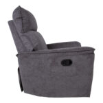 Tugitool GERRY manuaalne recliner 76x92xH101cm, hall Elutoamööbel H01-500 Tugitoolid ja kiiktoolid