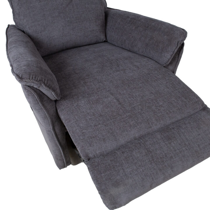 Tugitool GERRY manuaalne recliner 76x92xH101cm, hall Elutoamööbel H01-500 Tugitoolid ja kiiktoolid