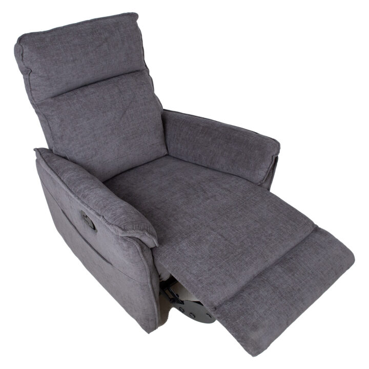 Tugitool GERRY manuaalne recliner 76x92xH101cm, hall Elutoamööbel H01-500 Tugitoolid ja kiiktoolid