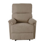 Tugitool GUSTAV manuaalne recliner 80x92xH104cm, tumebeež Elutoamööbel Elutuppa jõuludeks