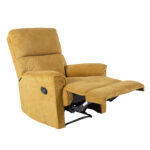 Tugitool GUSTAV manuaalne recliner 80x92xH104cm, kollane Elutoamööbel Elutuppa jõuludeks