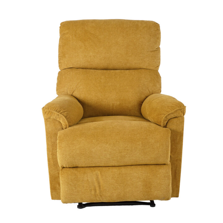 Tugitool GUSTAV manuaalne recliner 80x92xH104cm, kollane Elutoamööbel Elutuppa jõuludeks