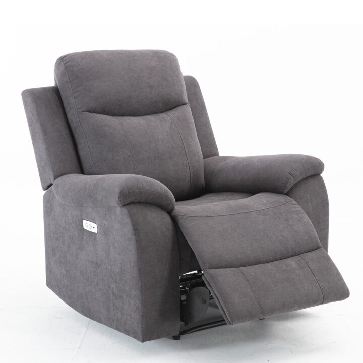 Tugitool MILO elektriline recliner 97x96xH103cm, hall Diivanid 3+1 Diivanid 3+1