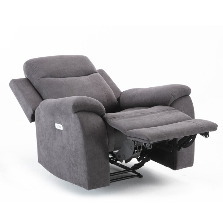 Tugitool MILO elektriline recliner 97x96xH103cm, hall Diivanid 3+1 Diivanid 3+1