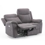 Diivan MILO 2-kohaline elektriline recliner 155x96xH103cm, hall Diivanid Diivanid