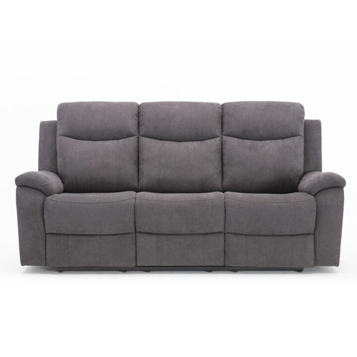 Diivan MILO 3-kohaline elektriline recliner 209x96xH103cm, hall Diivanid Diivanid