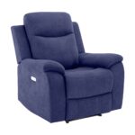 Tugitool MILO elektriline recliner, sinine Diivanid 3+1 Diivanid 3+1