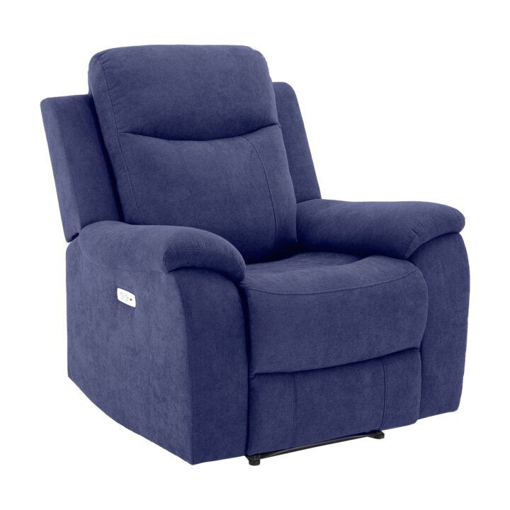 Tugitool MILO elektriline recliner, sinine Diivanid 3+1 Diivanid 3+1