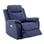 Tugitool MILO elektriline recliner, sinine Diivanid 3+1 Diivanid 3+1