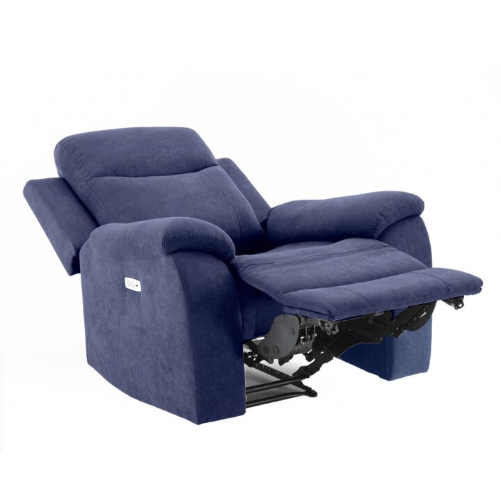Tugitool MILO elektriline recliner, sinine Diivanid 3+1 Diivanid 3+1
