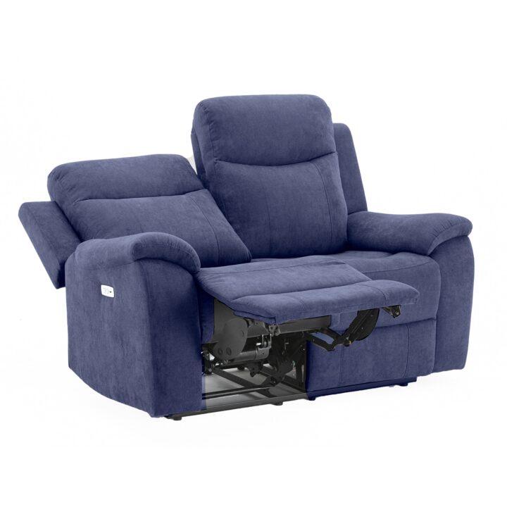 Diivan MILO 2-kohaline elektriline recliner, sinine Diivanid Diivanid