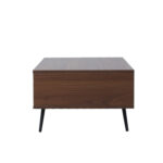 Diivanilaud RIO 98x60xH38cm, MDF pähkel/hall Diivanilauad ja abilauad Diivanilauad ja abilauad