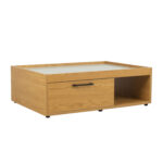 Diivanilaud BLOCK 98x70xH32cm, MDF tamm/hall Diivanilauad ja abilauad BLOCK
