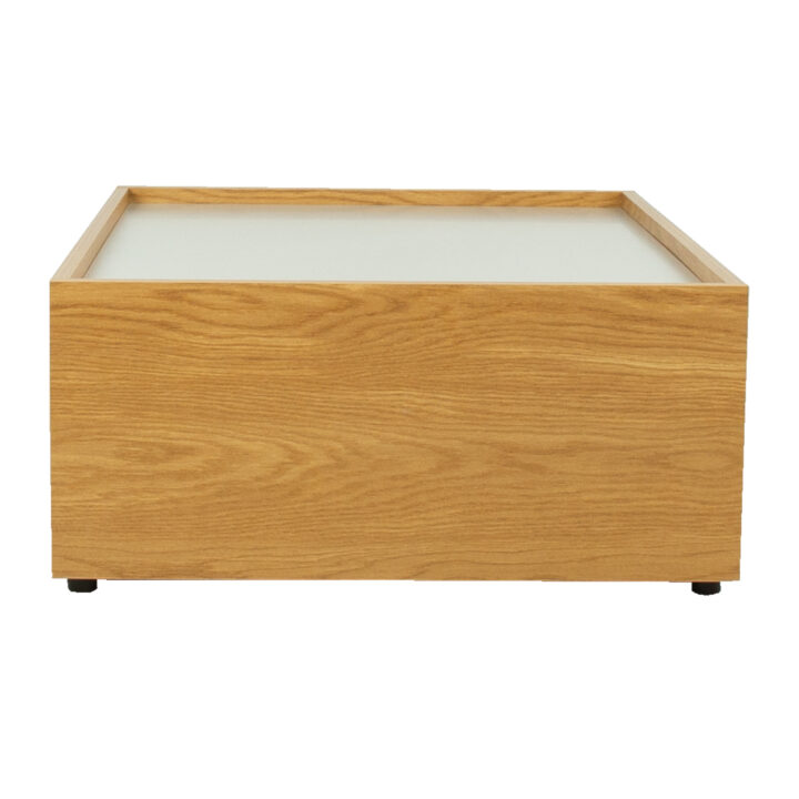 Diivanilaud BLOCK 98x70xH32cm, MDF tamm/hall Diivanilauad ja abilauad BLOCK