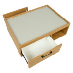 Diivanilaud BLOCK 98x70xH32cm, MDF tamm/hall Diivanilauad ja abilauad BLOCK