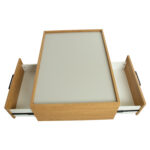 Diivanilaud BLOCK 98x70xH32cm, MDF tamm/hall Diivanilauad ja abilauad BLOCK