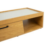 Diivanilaud BLOCK 98x70xH32cm, MDF tamm/hall Diivanilauad ja abilauad BLOCK