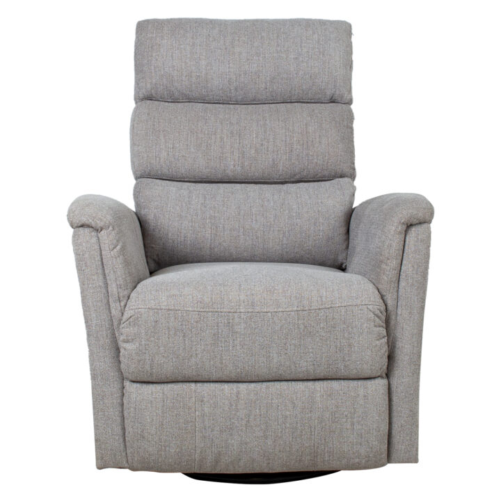 Tugitool BARCLAY kiikuv ja pöörlev manuaalne recliner 79x86xH105cm, helehall Elutoamööbel H01-500 Tugitoolid ja kiiktoolid