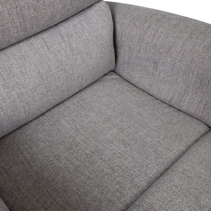 Tugitool BARCLAY kiikuv ja pöörlev manuaalne recliner 79x86xH105cm, helehall Elutoamööbel H01-500 Tugitoolid ja kiiktoolid