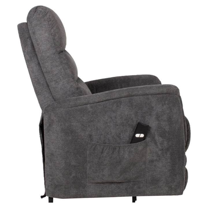 Tugitool BARCLAY elektriline lift recliner 79x86xH105cm, hall Elutoamööbel H01-500 Tugitoolid ja kiiktoolid