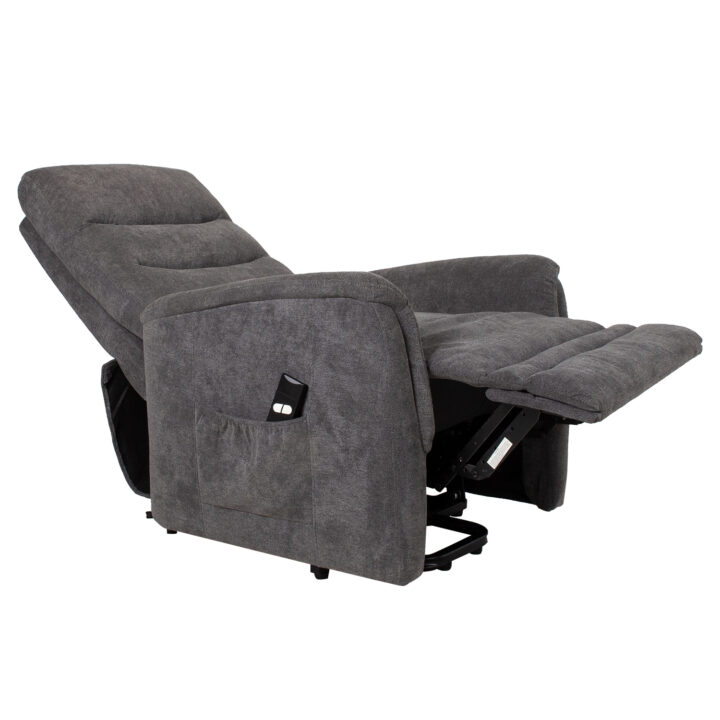 Tugitool BARCLAY elektriline lift recliner 79x86xH105cm, hall Elutoamööbel H01-500 Tugitoolid ja kiiktoolid