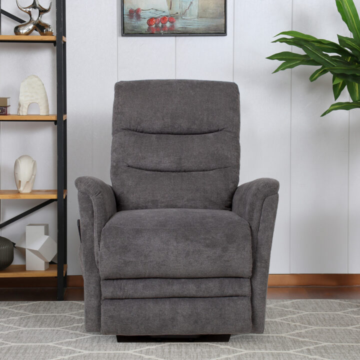 Tugitool BARCLAY elektriline lift recliner 79x86xH105cm, hall Elutoamööbel H01-500 Tugitoolid ja kiiktoolid