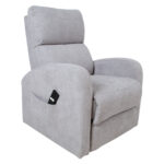 Tugitool BARNY elektriline lift recliner 72x93xH104cm, helehall Elutoamööbel Elutuppa jõuludeks