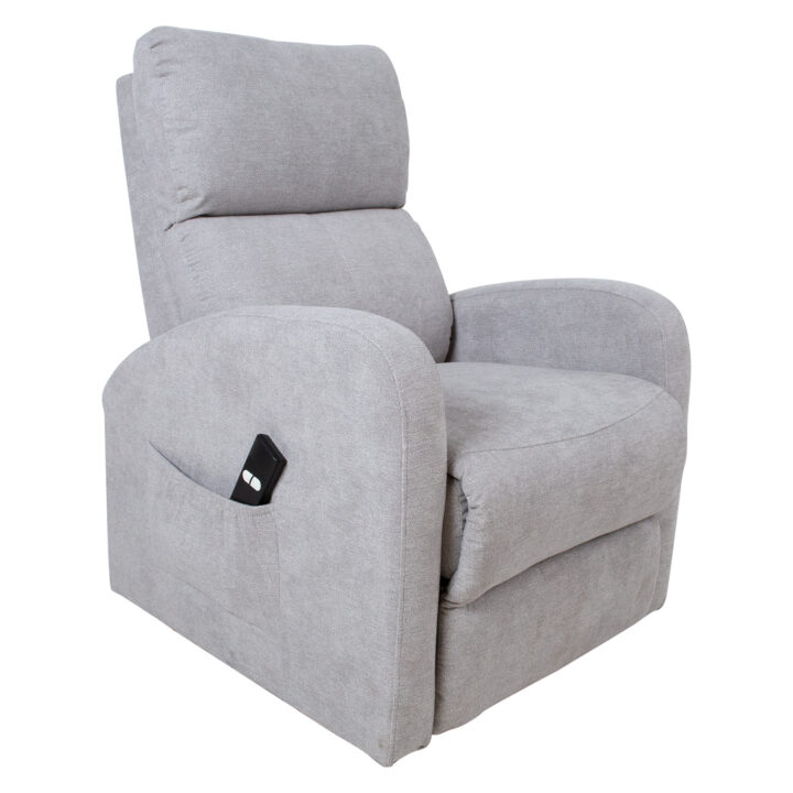Tugitool BARNY elektriline lift recliner 72x93xH104cm, helehall Elutoamööbel Elutuppa jõuludeks