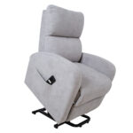 Tugitool BARNY elektriline lift recliner 72x93xH104cm, helehall Elutoamööbel Elutuppa jõuludeks