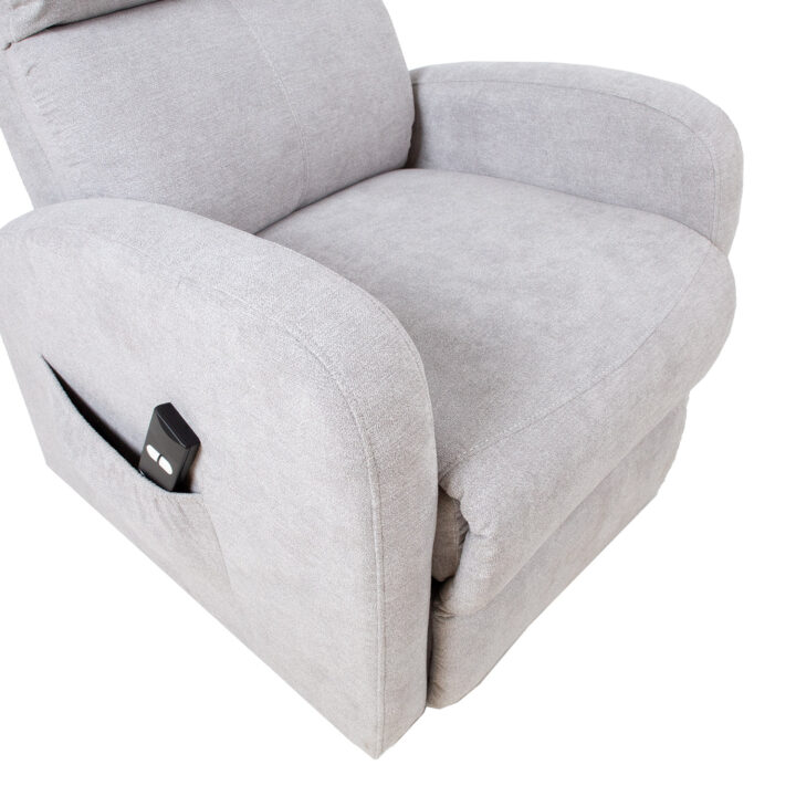 Tugitool BARNY elektriline lift recliner 72x93xH104cm, helehall Elutoamööbel Elutuppa jõuludeks
