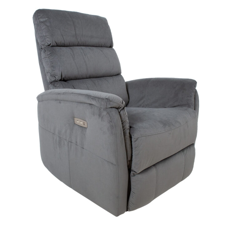 Tugitool BARCLAY elektriline recliner, hall Elutoamööbel H01-501 Recliner