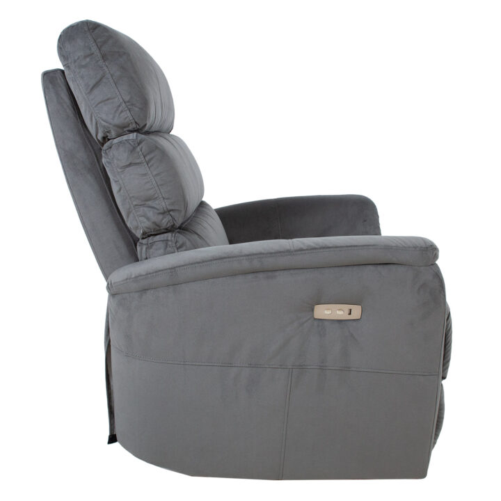 Tugitool BARCLAY elektriline recliner, hall Elutoamööbel H01-501 Recliner
