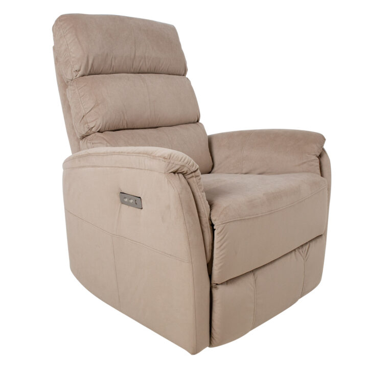 Tugitool BARCLAY elektriline recliner, helepruun Elutoamööbel H01-501 Recliner