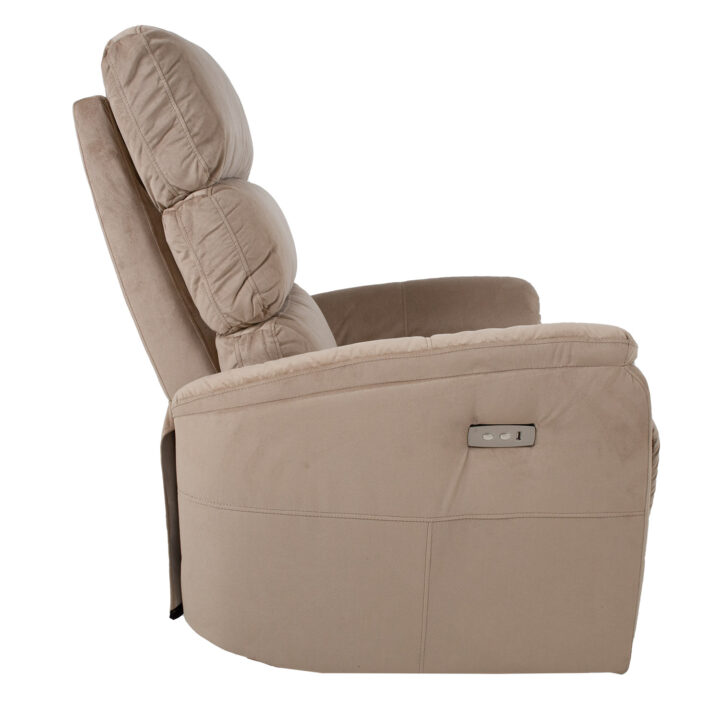 Tugitool BARCLAY elektriline recliner, helepruun Elutoamööbel H01-501 Recliner