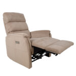 Tugitool BARCLAY elektriline recliner, helepruun Elutoamööbel H01-501 Recliner