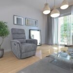Tugitool BARCLAY manuaalne recliner, hall Elutoamööbel H01-500 Tugitoolid ja kiiktoolid