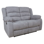 Diivan MALINA 2-kohaline manuaalne recliner, helehall Diivanid Diivanid
