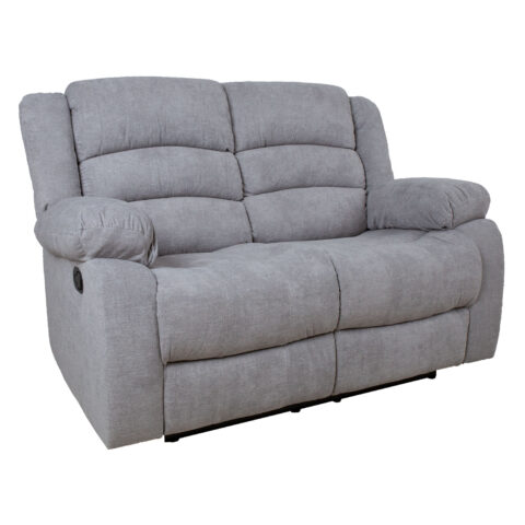 Diivan MALINA 2-kohaline manuaalne recliner, helehall Diivanid 3+1 Diivanid