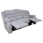 Diivan MALINA 3-kohaline manuaalne recliner, helehall Diivanid Diivanid