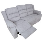 Diivan MALINA 3-kohaline manuaalne recliner, helehall Diivanid Diivanid