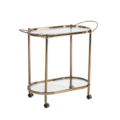 Serveerimislaud GENUA 88x39xH76cm, kuldne Abilauad ja serveerimislauad Abilauad ja serveerimislauad