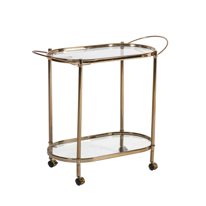 Serveerimislaud GENUA 88x39xH76cm, kuldne Abilauad ja serveerimislauad Abilauad ja serveerimislauad