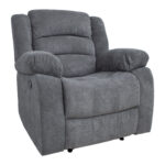 Tugitool MALINA manuaalne recliner, hall Diivanid 3+1 Diivanid 3+1