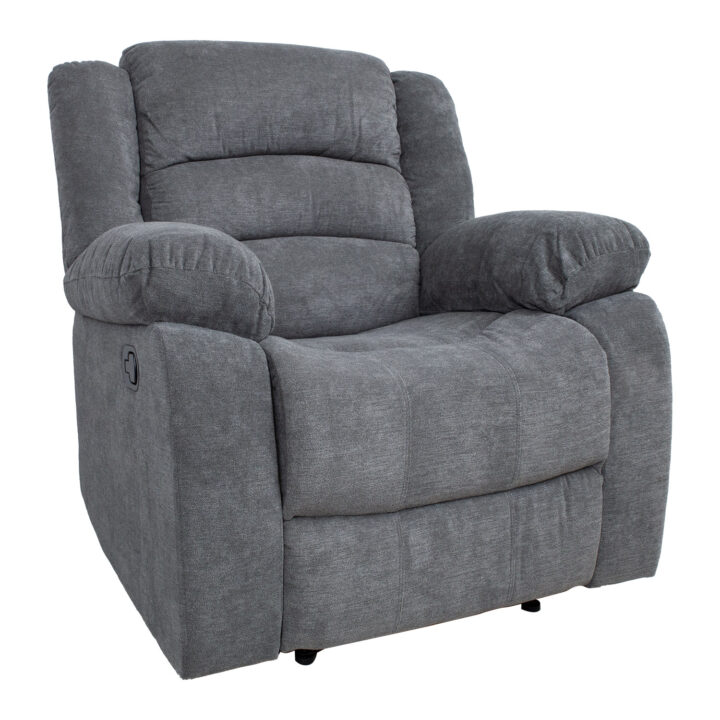 Tugitool MALINA manuaalne recliner, hall Diivanid 3+1 Diivanid 3+1