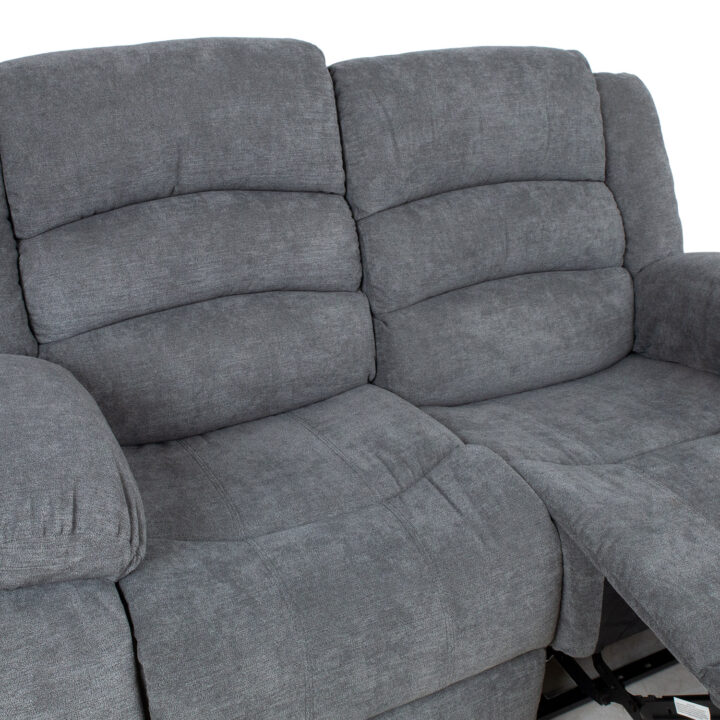 Diivan MALINA 2-kohaline manuaalne recliner, hall Diivanid Diivanid
