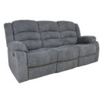 Diivan MALINA 3-kohaline manuaalne recliner, hall Diivanid Diivanid