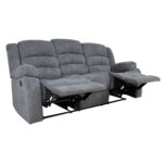 Diivan MALINA 3-kohaline manuaalne recliner, hall Diivanid Diivanid