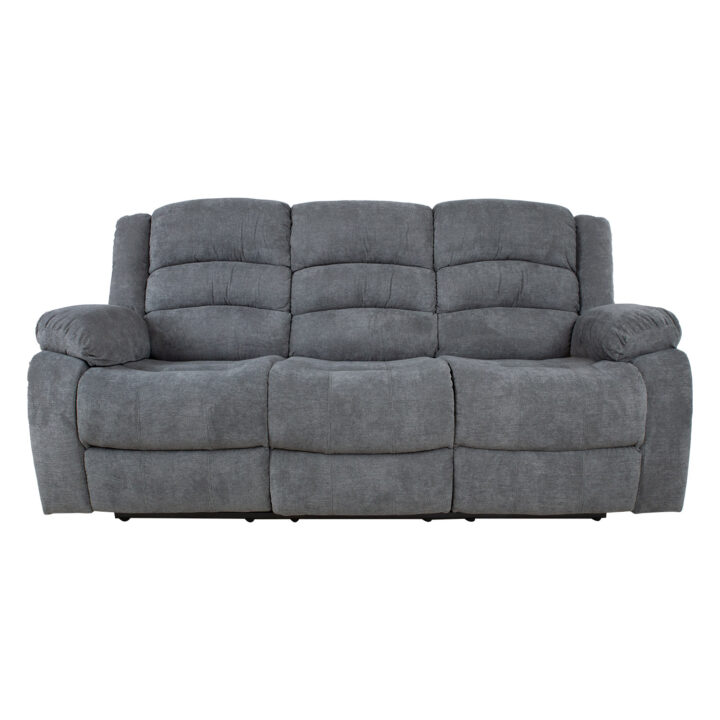 Diivan MALINA 3-kohaline manuaalne recliner, hall Diivanid Diivanid