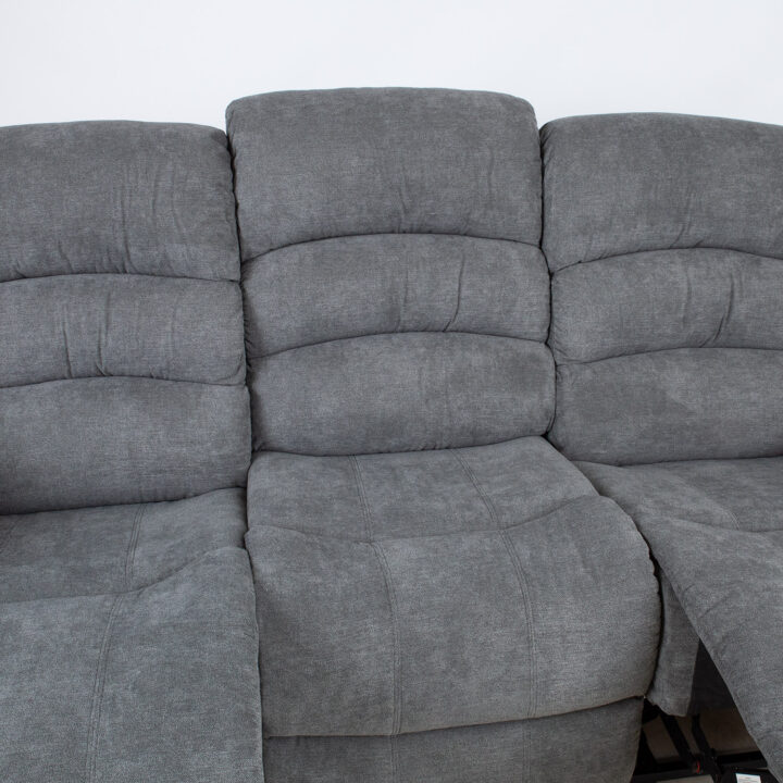 Diivan MALINA 3-kohaline manuaalne recliner, hall Diivanid Diivanid